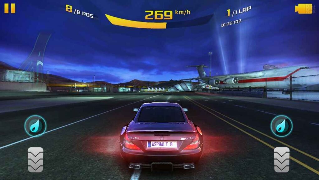 تحميل لعبة أسفلت 8 القيادة الهوائية Asphalt 8 Airborne للكمبيوتر