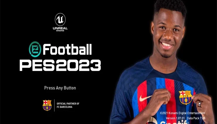 تحميل لعبة بيس PES 2023 للكمبيوتر من ميديا فاير مضغوطة