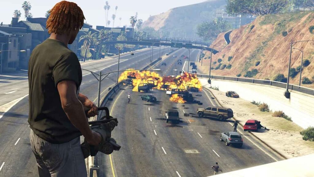 تحميل لعبة جاتا 8 GTA للكمبيوتر مع برنامج الشفرات مجانًا